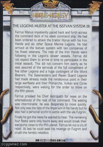 The Legions Muster at the Isstvan System (b)
